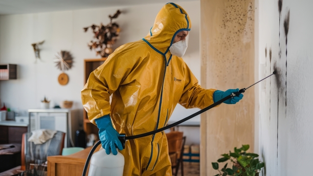 Warning signs of a pest infestation inside a condominium unit