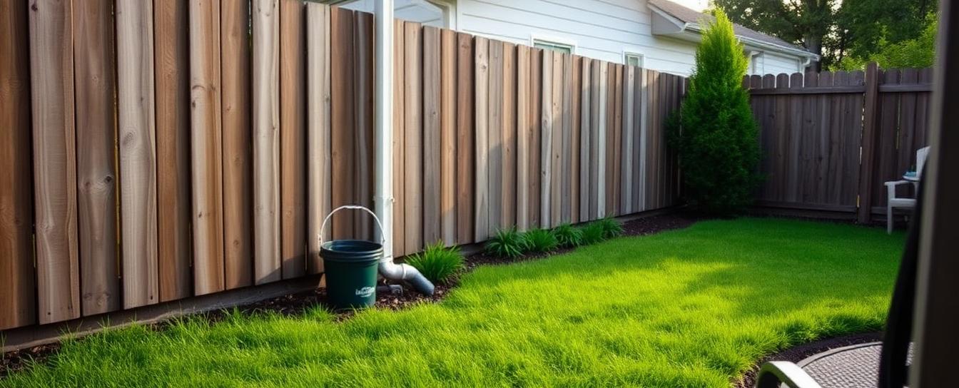 Mosquito-free backyard after professional mosquito control treatment