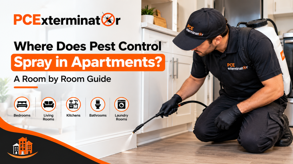 Where Does Pest Control Spray in Apartments